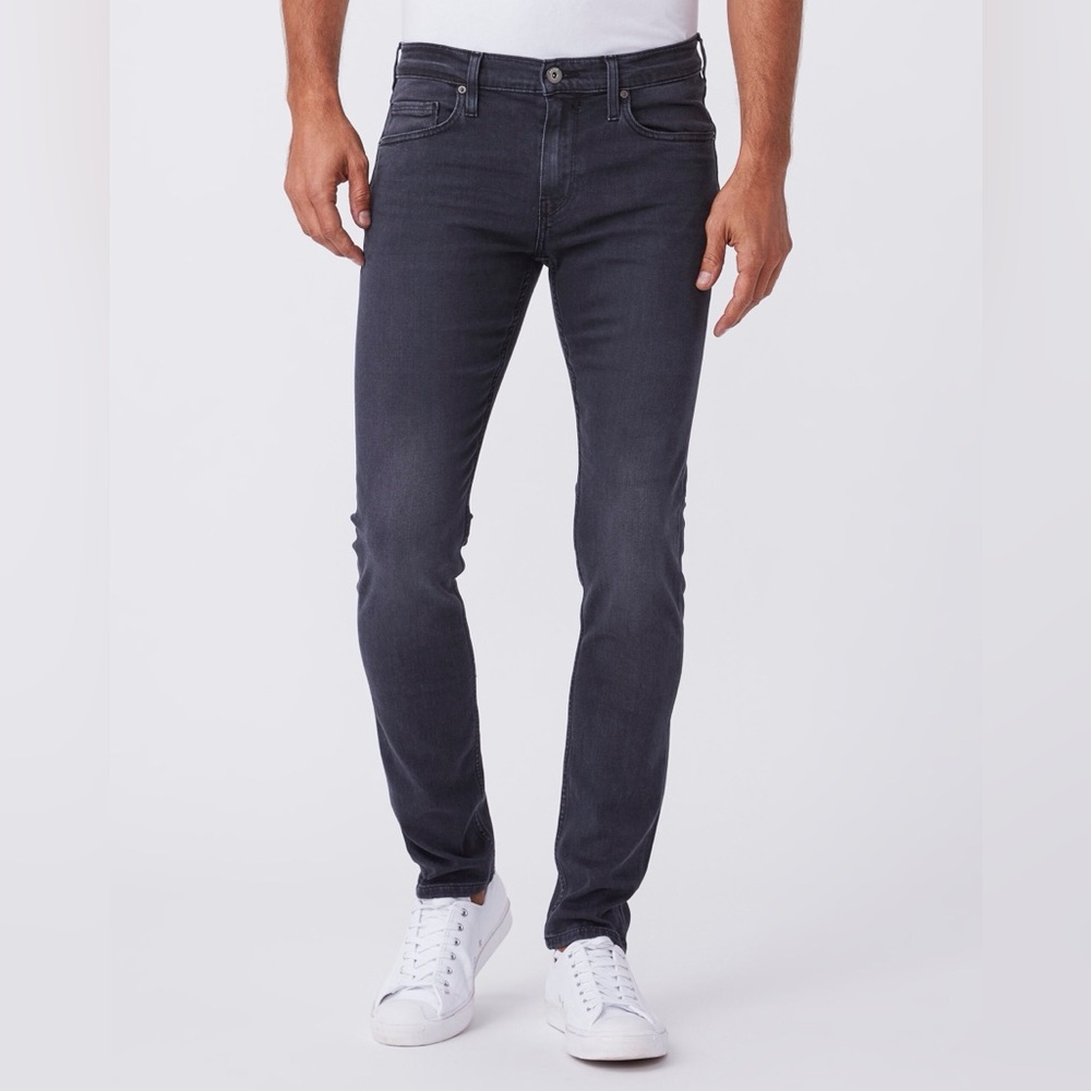 Paige Croft Skinny Jeans. Vintage Empire‎ gray color.